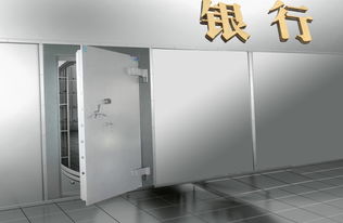 银行的金库门防护