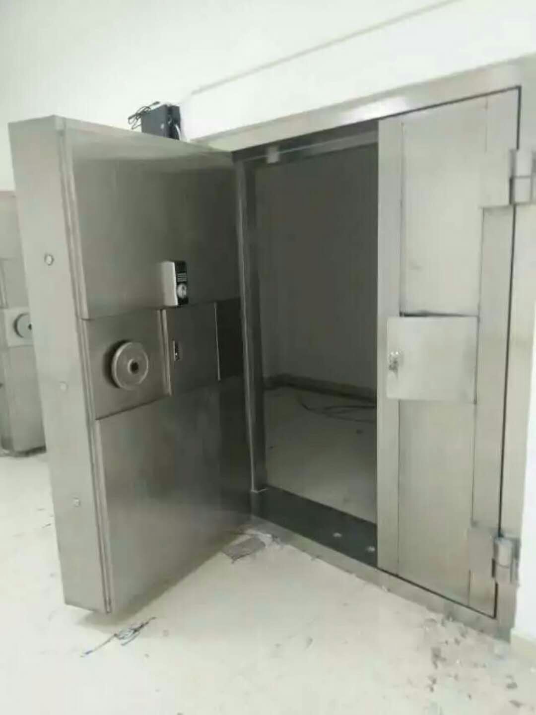对开不锈钢金库门